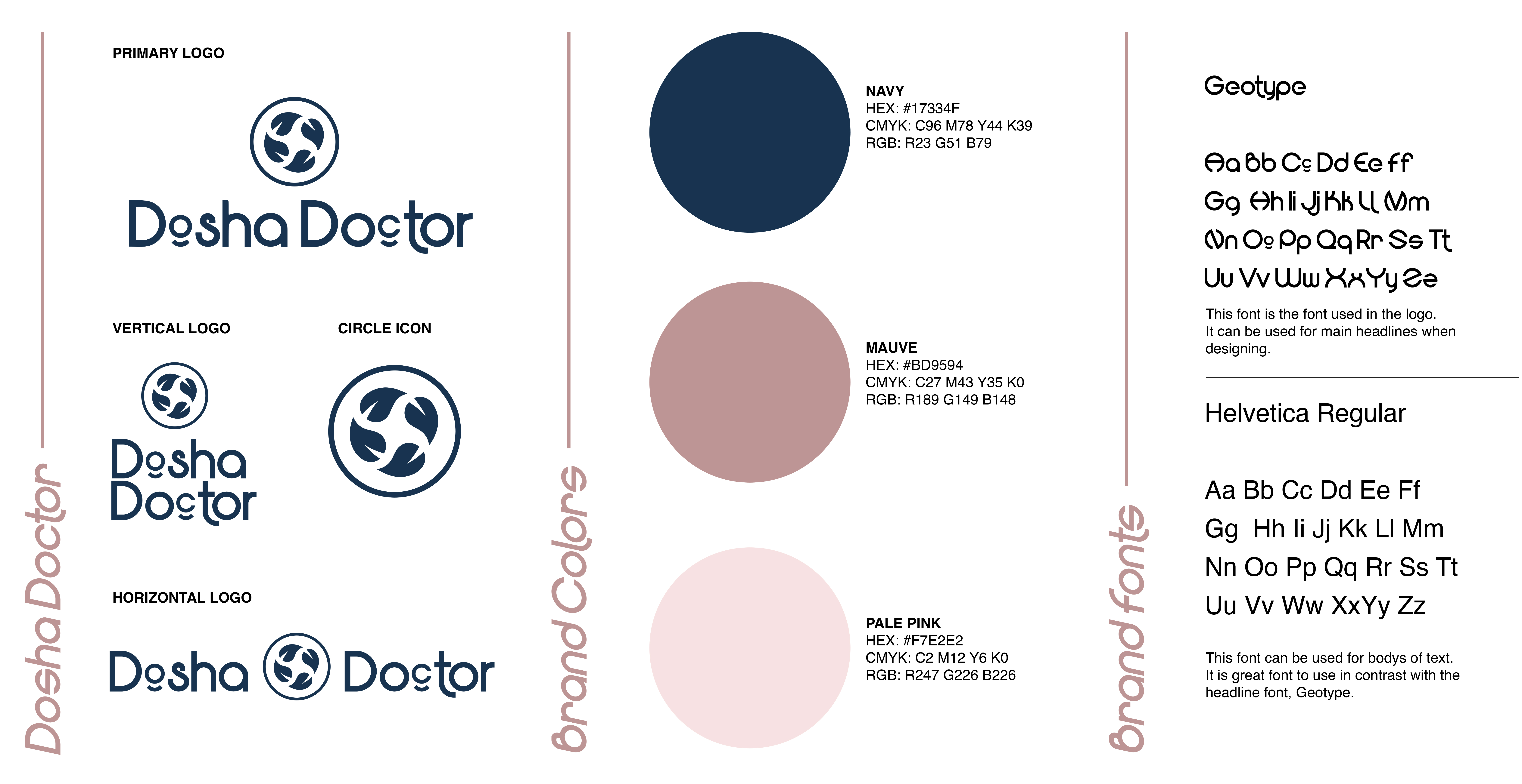 Dosha Doctor Brand Guide