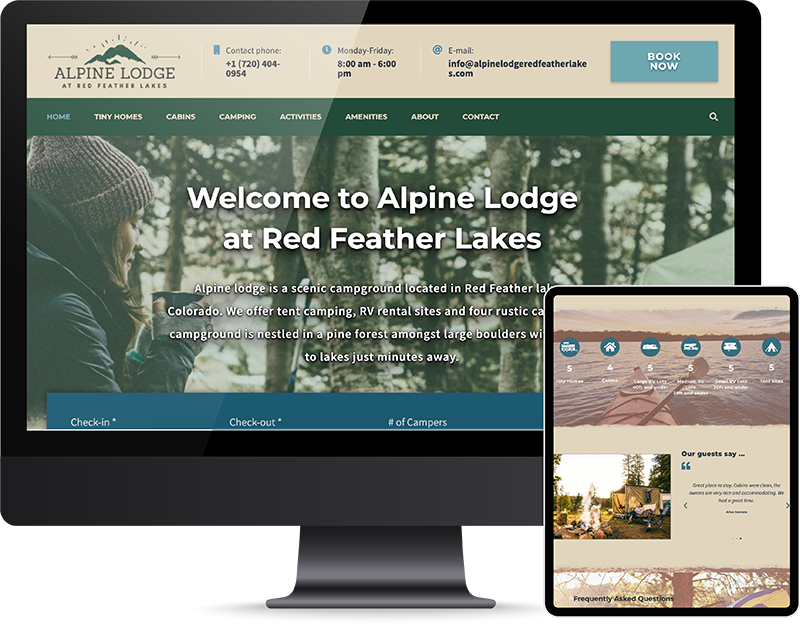 Alpine Lodge Mock-up